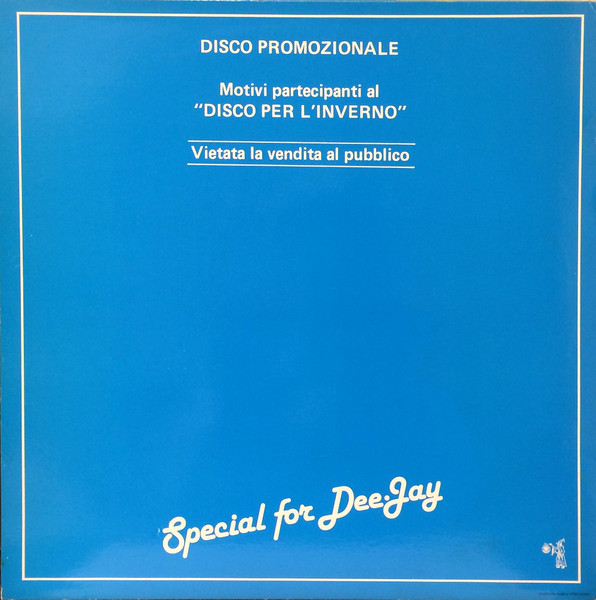 Various - Special For Dee-Jay | Discomagic Records (SP 01) - 2