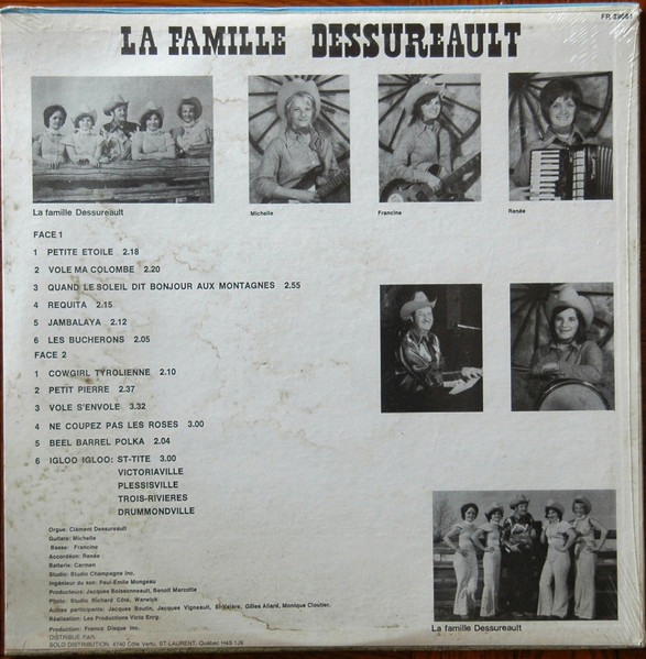 La Famille Dessureault - La Famille Dessureault De St. Tite | Franco FD Inc. (FR 29061) - 2 La Famille Dessureault - La Famille Dessureault De St. Tite | Franco FD Inc. (FR 29061) - 2
