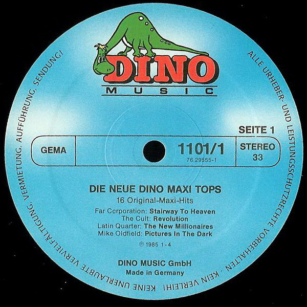 Various - Die Neue Dino Maxi Tops | Dino Music (DLP 1101) - 4 Various - Die Neue Dino Maxi Tops | Dino Music (DLP 1101) - 4