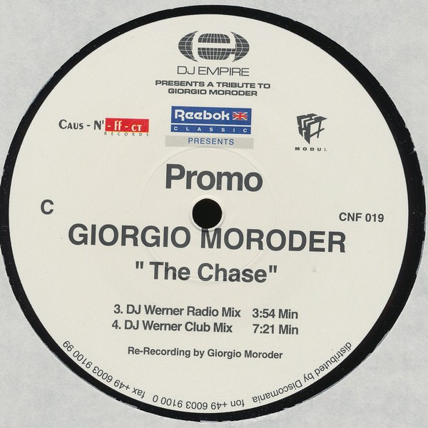 Giorgio Moroder - The Chase | Caus-N'-ff-ct (CNF 019) - 3