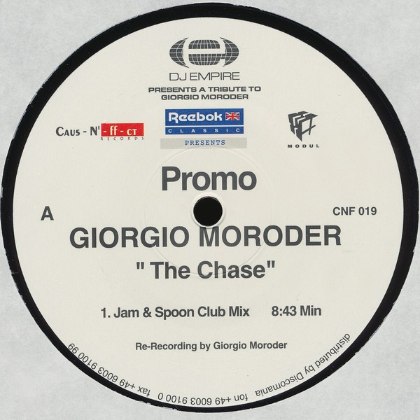 Giorgio Moroder - The Chase | Caus-N'-ff-ct (CNF 019) - main