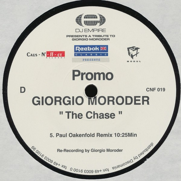 Giorgio Moroder - The Chase | Caus-N'-ff-ct (CNF 019) - 4