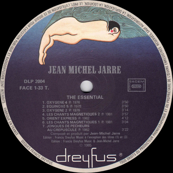 Jean-Michel Jarre - The Essential (1976 - 1986) | Disques Dreyfus (DLP 2004) - 2