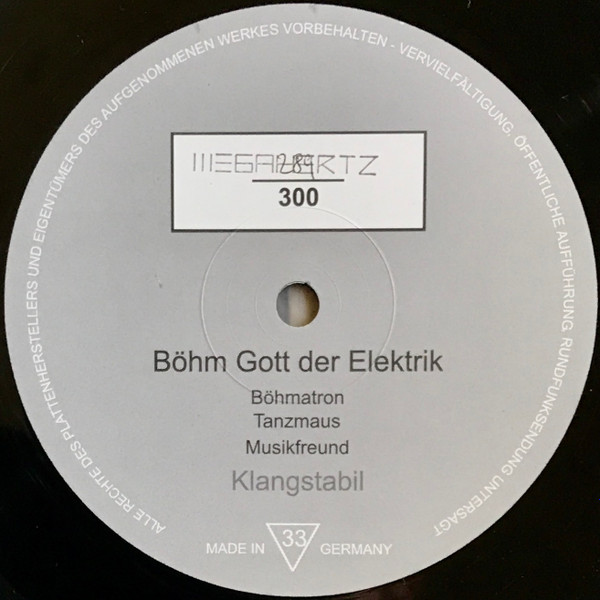 Klangstabil - Böhm Gott Der Elektrik | MHz (MHz01) - 3