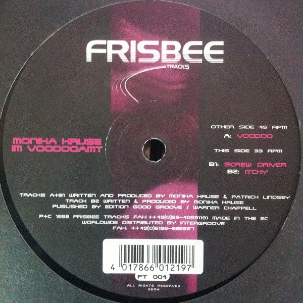 Monika Kruse @ Voodooamt - Voodoo | Frisbee Tracks (FT 004) - main Monika Kruse @ Voodooamt - Voodoo | Frisbee Tracks (FT 004) - main