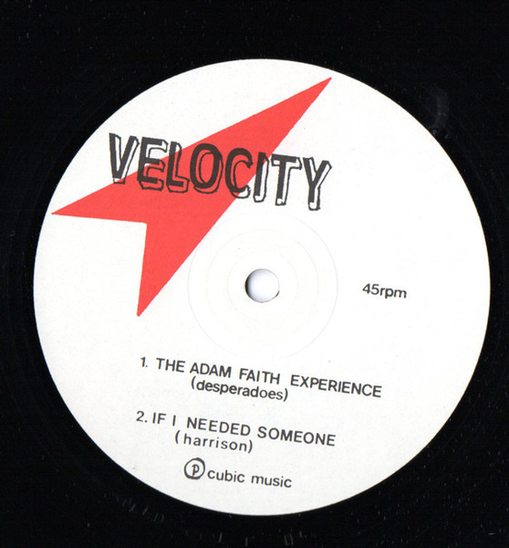 Jesse Garon & The Desperadoes - The Adam Faith Experience | Velocity Records (speed 001 T) - 3 Jesse Garon & The Desperadoes - The Adam Faith Experience | Velocity Records (speed 001 T) - 3