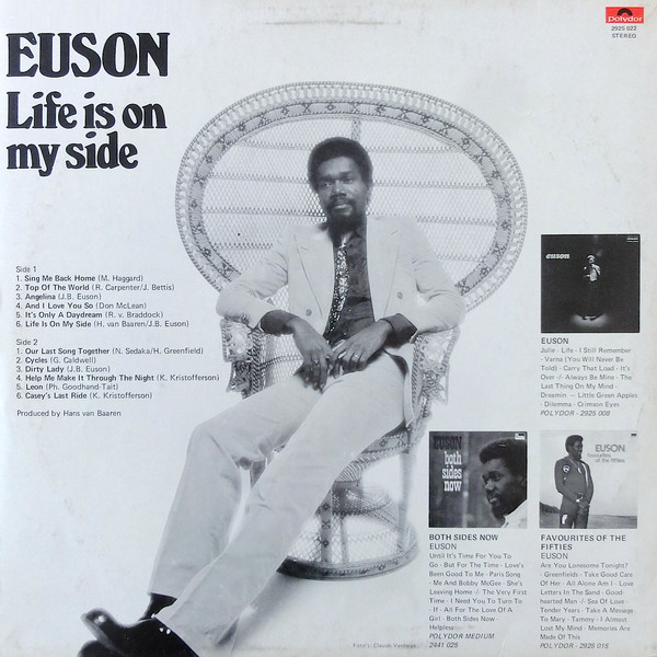 Euson - Life Is On My Side | Polydor (2925 022) - 2