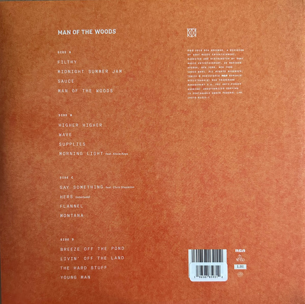 Justin Timberlake - Man Of The Woods | RCA (19075-81321-1) - 2 Justin Timberlake - Man Of The Woods | RCA (19075-81321-1) - 2