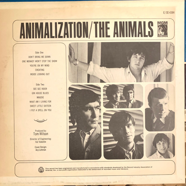 The Animals - Animalization | MGM Records (SE-4384) - 2 The Animals - Animalization | MGM Records (SE-4384) - 2