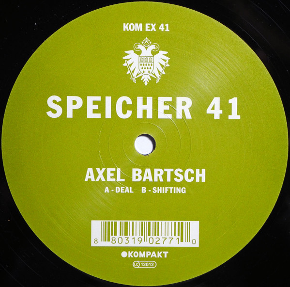 Axel Bartsch - Speicher 41 | Kompakt Extra (KOM EX 41)