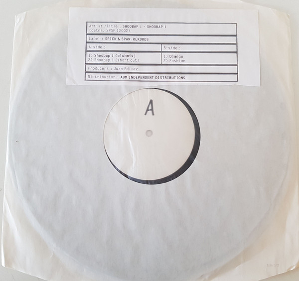 Shoobap ! - Shoobap ! | Spick & Span Rekords (SpSp 012002) - main