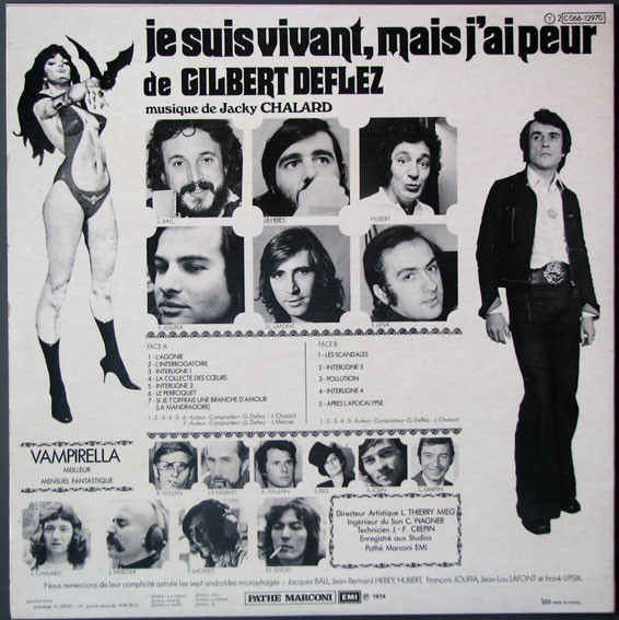 Gilbert Deflez - Je Suis Vivant, Mais J'Ai Peur | Pathé (2C066-12970) - 4