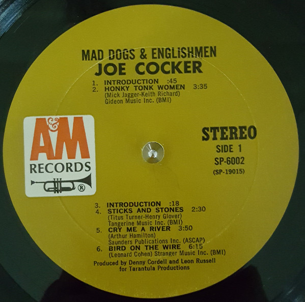 Joe Cocker - Mad Dogs & Englishmen | A&M Records (SP-6002) - 3
