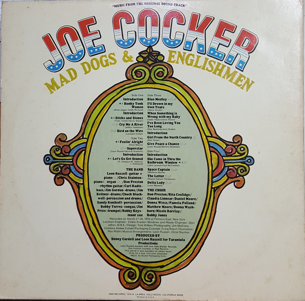 Joe Cocker - Mad Dogs & Englishmen | A&M Records (SP-6002) - 2