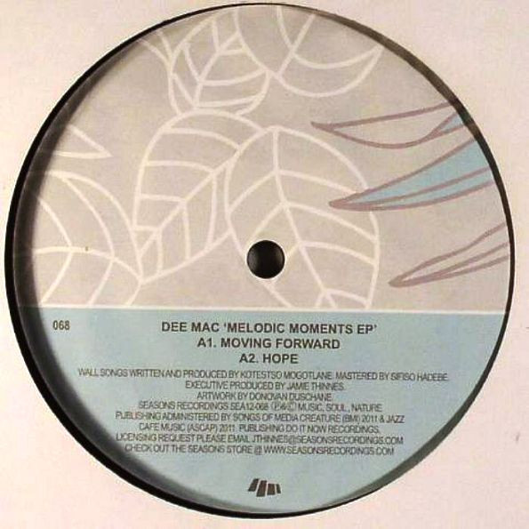 Dee Mac - Melodic Moments EP | Seasons Recordings (SEA12-068)