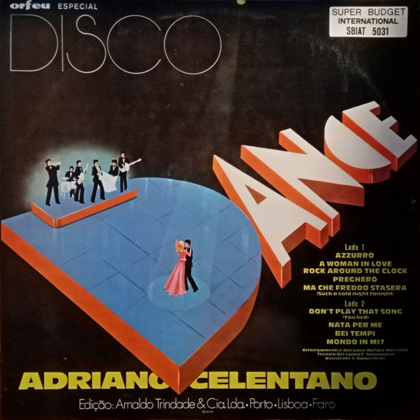Adriano Celentano - Disco Dance | Orfeu (SBIAT 5031) - 2