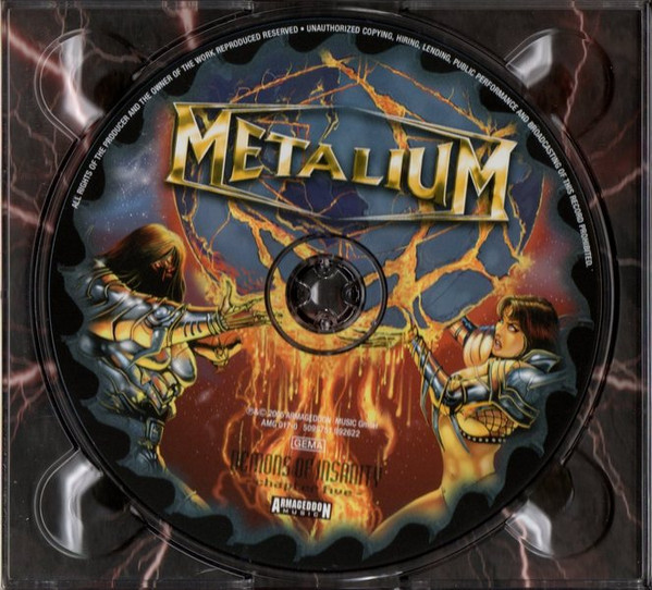 Metalium - Demons Of Insanity - Chapter Five CD | Armageddon Music (AMG 017-0) - 3 Metalium - Demons Of Insanity - Chapter Five CD | Armageddon Music (AMG 017-0) - 3