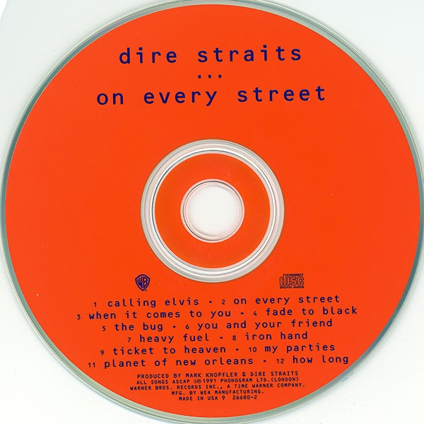 Dire Straits - On Every Street | Warner Bros. Records (9 26680-2) - 3