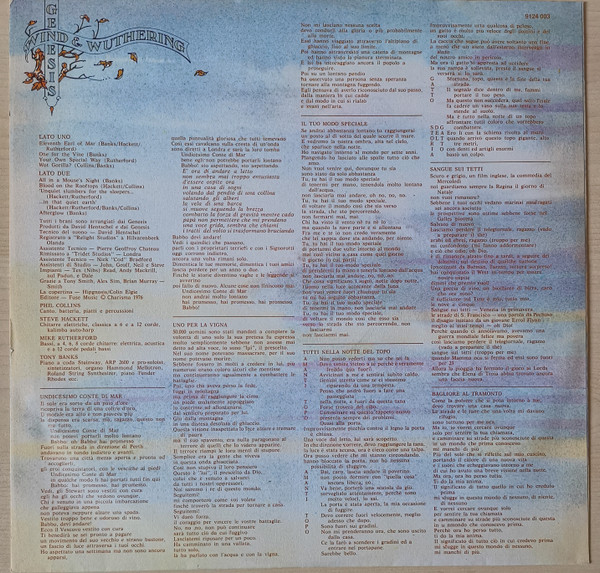 Genesis - Wind & Wuthering | Charisma (9124 003) - 4 Genesis - Wind & Wuthering | Charisma (9124 003) - 4