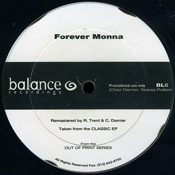 Chez Damier , Stacey Pullen - Forever Monna | Balance (BL6)