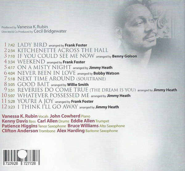 Vanessa Rubin - The Dream Is You: Vanesssa Rubin Sings Tadd Dameron CD | NIbur Records (NR 1001) - 2