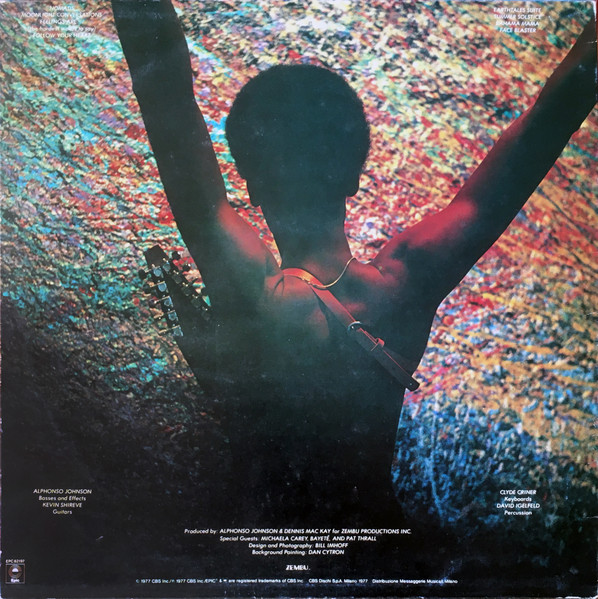 Alphonso Johnson - Spellbound | Epic (EPC 82197) - 2 Alphonso Johnson - Spellbound | Epic (EPC 82197) - 2