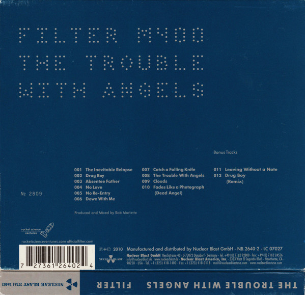 Filter - The Trouble With Angels | Nuclear Blast (NB 2640-2) - 2