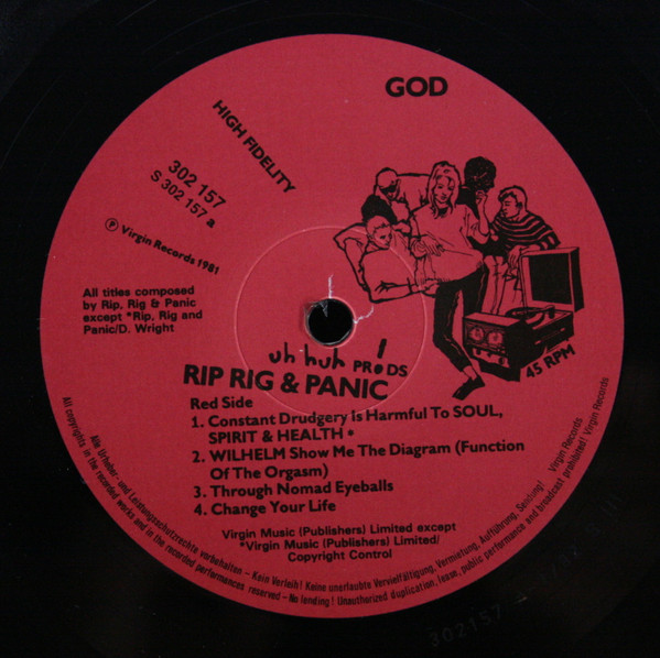 Rip Rig & Panic - God | Ariola (302 159-420) - 3 Rip Rig & Panic - God | Ariola (302 159-420) - 3