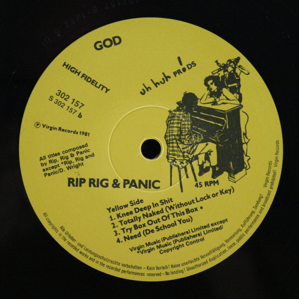 Rip Rig & Panic - God | Ariola (302 159-420) - 4 Rip Rig & Panic - God | Ariola (302 159-420) - 4