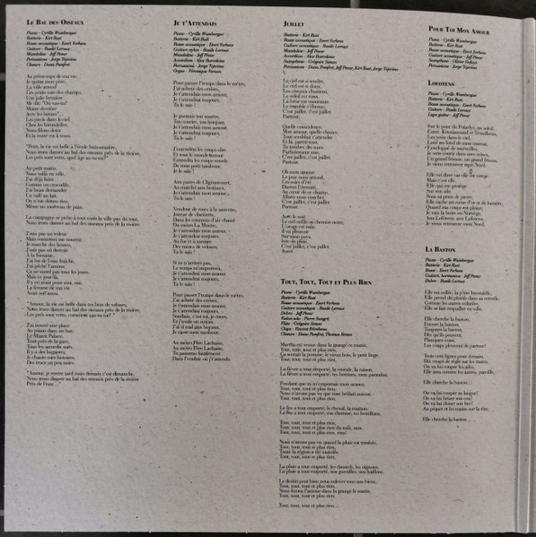 Thomas Fersen - Le Bal Des Oiseaux | Believe (M7236) - 3