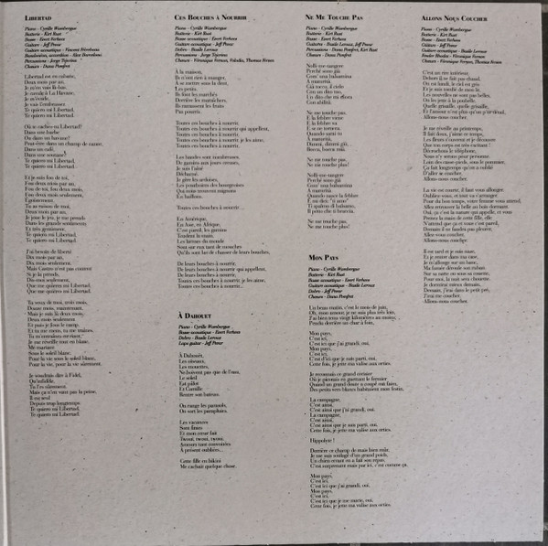 Thomas Fersen - Le Bal Des Oiseaux | Believe (M7236) - 4