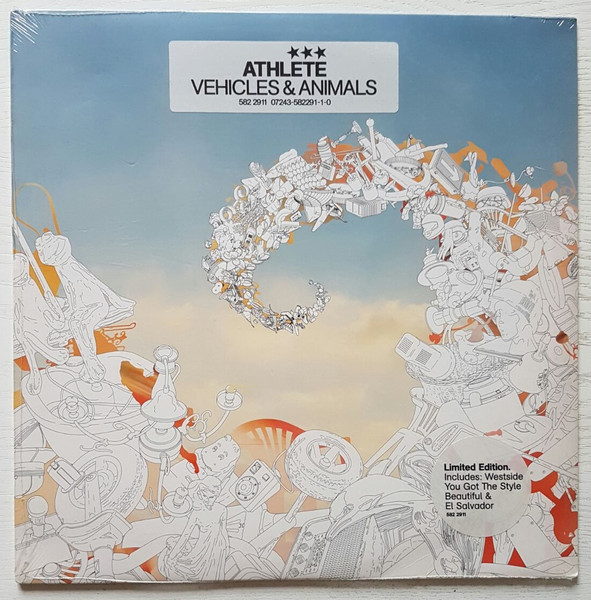 Athlete - Vehicles & Animals | Parlophone (ATH 004) - main Athlete - Vehicles & Animals | Parlophone (ATH 004) - main