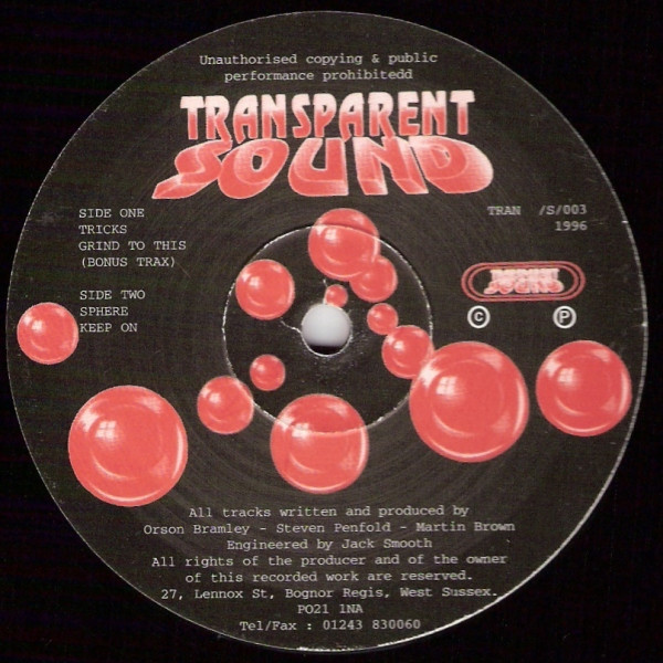 Transparent Sound - Tricks | Transparent Sound (TRAN /S/003) - main