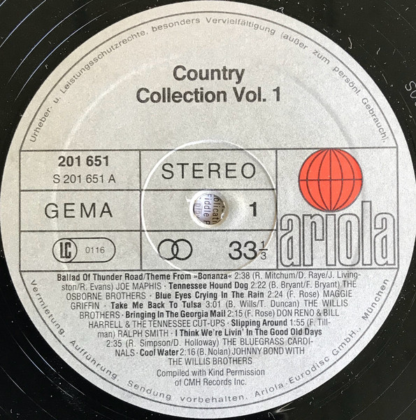 Various - Country Collection | Ariola (201 651-270) - 3 Various - Country Collection | Ariola (201 651-270) - 3