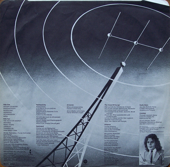 Kraftwerk - Radio-Activity | Capitol Records (3C 064-82087) - 4 Kraftwerk - Radio-Activity | Capitol Records (3C 064-82087) - 4