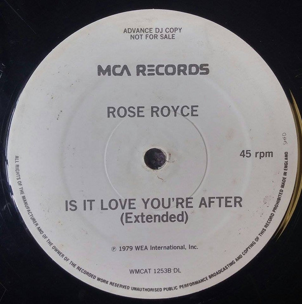 Rose Royce - Car Wash (Extended) | MCA Records (WMCAT 1253A DL) - 2 Rose Royce - Car Wash (Extended) | MCA Records (WMCAT 1253A DL) - 2