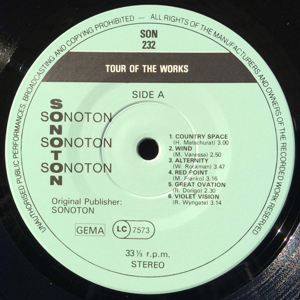 Mladen Franko & Kai Rautenberg - Tour Of The Works | Sonoton (SON 232) - 3 Mladen Franko & Kai Rautenberg - Tour Of The Works | Sonoton (SON 232) - 3