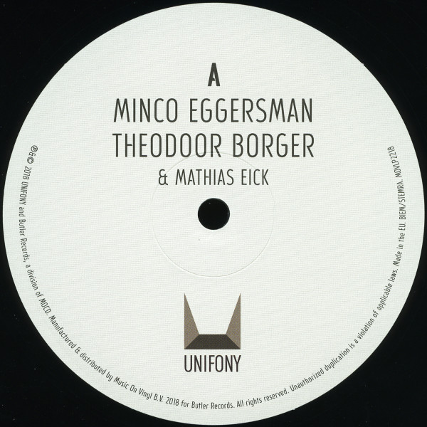 Unifony , Minco Eggersman - Theodoor Borger & Mathias Eick - Unifony | Music On Vinyl (MOVLP2218) - 4