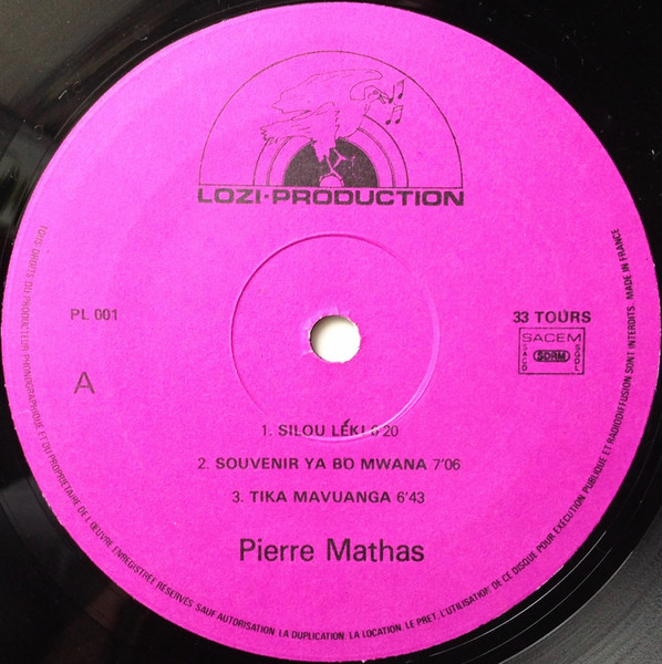 Pierre Mathas - Souvenir Ya Bo Mwana | Lozi Production (PL 001) - 3