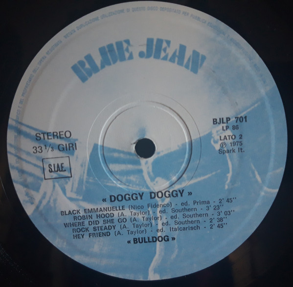 Bulldog - Doggy Doggy | Blue Jean (BJLP 701) - main Bulldog - Doggy Doggy | Blue Jean (BJLP 701) - main