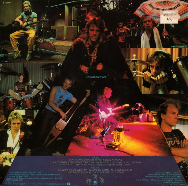 The Police - Zenyatta Mondatta | A&M Records (2PSP-4831) - 2
