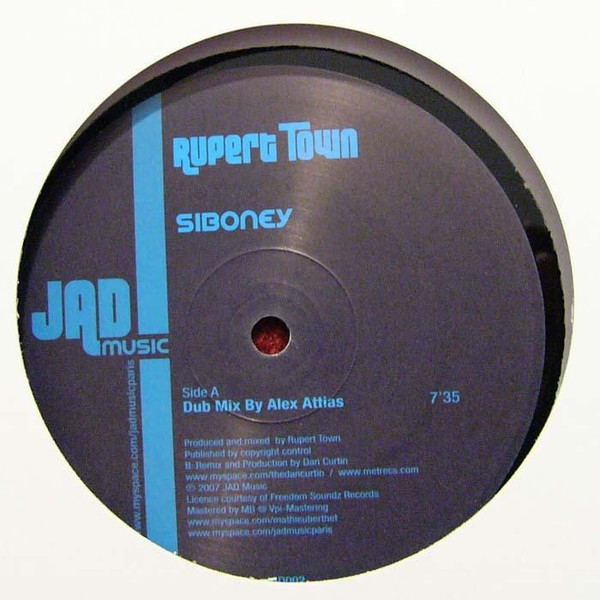 Ruppert Town - Siboney | JAD Music (JAD002) - 2 Ruppert Town - Siboney | JAD Music (JAD002) - 2