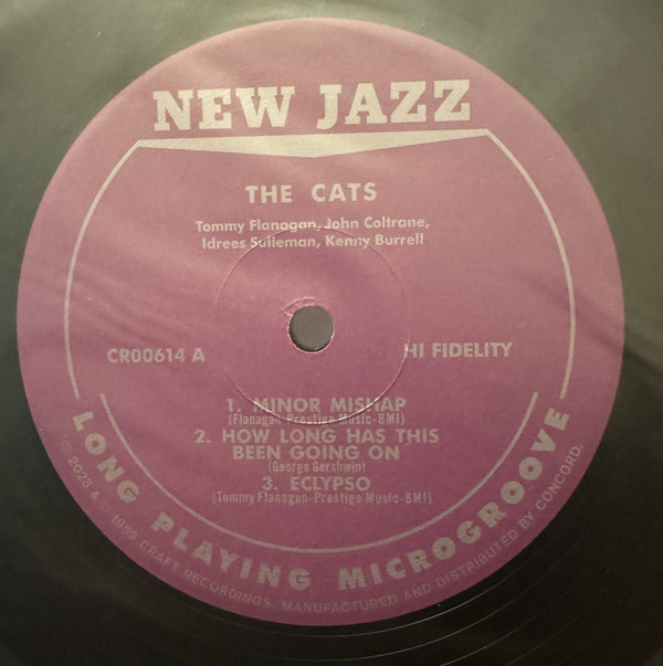 Tommy Flanagan , John Coltrane , Kenny Burrell , Idrees Sulieman - The Cats | Craft Recordings (CR00614) - 2