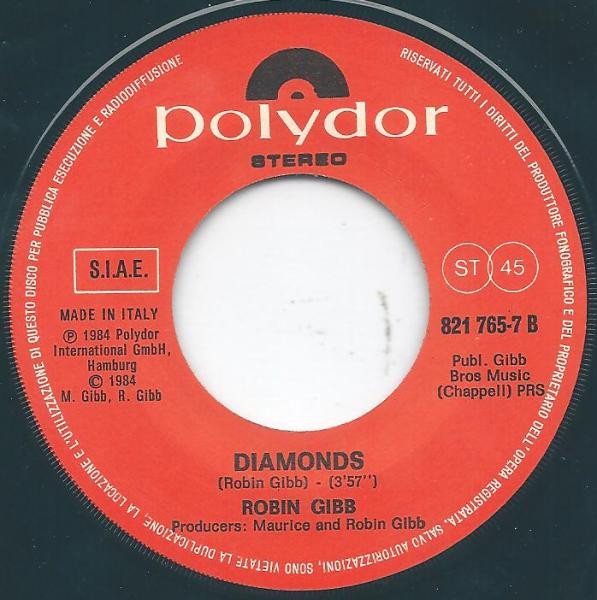 Robin Gibb - Boys Do Fall In Love | Polydor (821 765-7) - 4