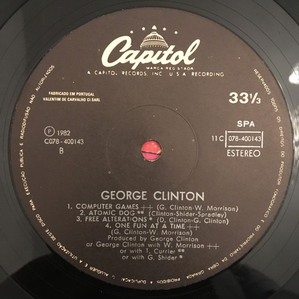 George Clinton - Computer Games | Capitol Records (11C 078-400143) - 4