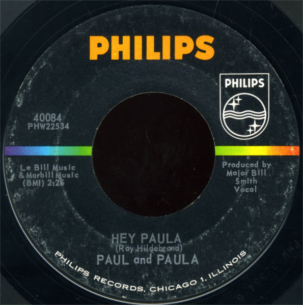 Paul & Paula - Hey Paula / Bobby Is The One | Philips (40084)