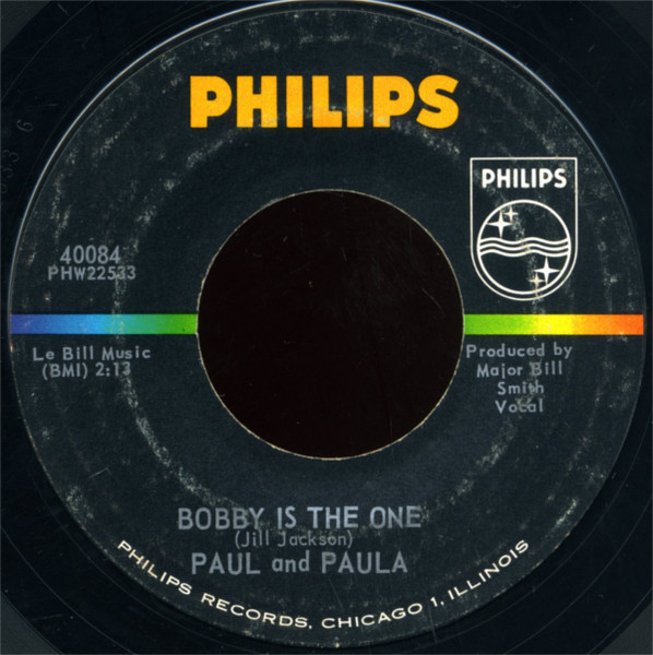 Paul & Paula - Hey Paula / Bobby Is The One | Philips (40084) - 2