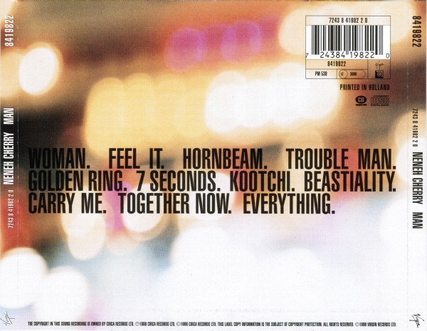 Neneh Cherry - Man | Virgin (8419822) - 2