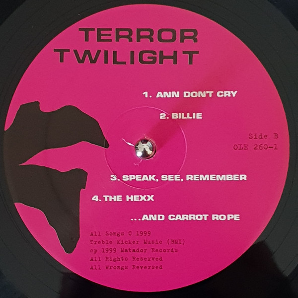 Pavement - Terror Twilight | Matador (OLE 260-1) - 4