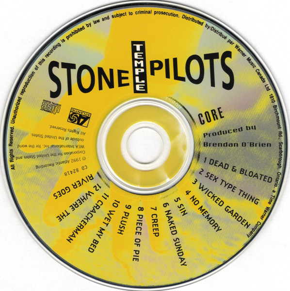 Stone Temple Pilots - Core | Atlantic (CD 82418) - 2